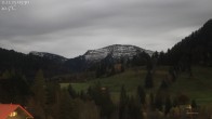 Archiv Foto Webcam Oberstaufen - Blick Hochgrat vom Biohotel Schratt 04:00