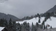 Archiv Foto Webcam Oberstaufen - Blick Hochgrat vom Biohotel Schratt 07:00