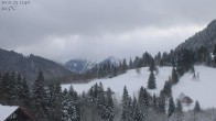 Archiv Foto Webcam Oberstaufen - Blick Hochgrat vom Biohotel Schratt 10:00