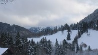 Archiv Foto Webcam Oberstaufen - Blick Hochgrat vom Biohotel Schratt 12:00