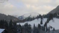 Archiv Foto Webcam Oberstaufen - Blick Hochgrat vom Biohotel Schratt 14:00