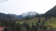 Archiv Foto Webcam Oberstaufen - Blick Hochgrat vom Biohotel Schratt 12:00