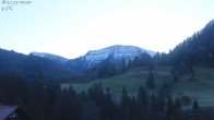 Archiv Foto Webcam Oberstaufen - Blick Hochgrat vom Biohotel Schratt 08:00