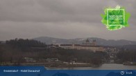 Archived image Webcam View Danube and Abbey Melk 05:00