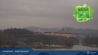 Archived image Webcam View Danube and Abbey Melk 07:00