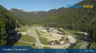 Archiv Foto Webcam Ruhpolding: Biathlonstadion Chiemgau Arena 07:00