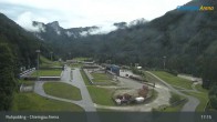 Archiv Foto Webcam Ruhpolding: Biathlonstadion Chiemgau Arena 17:00