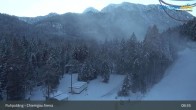 Archiv Foto Webcam Ruhpolding: Biathlonstadion Chiemgau Arena 07:00