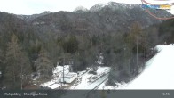 Archiv Foto Webcam Ruhpolding: Biathlonstadion Chiemgau Arena 14:00