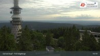 Archiv Foto Webcam Ochsenkopf - Ausblick vom Asenturm 18:00