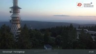 Archiv Foto Webcam Ochsenkopf - Ausblick vom Asenturm 02:00