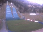 Archiv Foto Webcam Kandersteg: Sprungschanzen 19:00
