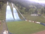 Archiv Foto Webcam Kandersteg: Sprungschanzen 09:00