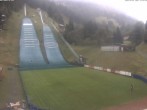 Archiv Foto Webcam Kandersteg: Sprungschanzen 17:00