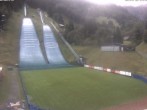 Archiv Foto Webcam Kandersteg: Sprungschanzen 19:00