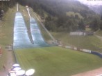 Archiv Foto Webcam Kandersteg: Sprungschanzen 13:00