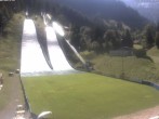Archiv Foto Webcam Kandersteg: Sprungschanzen 09:00