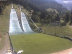 Archiv Foto Webcam Kandersteg: Sprungschanzen 11:00