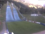 Archiv Foto Webcam Kandersteg: Sprungschanzen 17:00