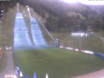 Archiv Foto Webcam Kandersteg: Sprungschanzen 17:00