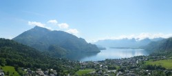 Archiv Foto Webcam St. Gilgen am Wolfgangsee Panorama 09:00