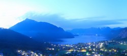 Archiv Foto Webcam St. Gilgen am Wolfgangsee Panorama 03:00