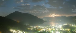 Archiv Foto Webcam St. Gilgen am Wolfgangsee Panorama 23:00