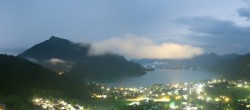 Archiv Foto Webcam St. Gilgen am Wolfgangsee Panorama 01:00
