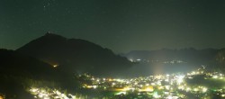 Archiv Foto Webcam St. Gilgen am Wolfgangsee Panorama 23:00
