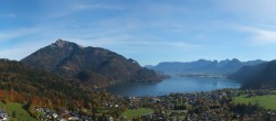 Archiv Foto Webcam St. Gilgen am Wolfgangsee Panorama 11:00