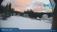 Archiv Foto Webcam Zelezna Ruda - Talstation Spicak 07:00