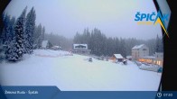 Archived image Webcam Zelezna Ruda - Base station Spicak 07:00