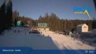 Archived image Webcam Zelezna Ruda - Base station Spicak 14:00