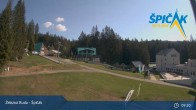 Archived image Webcam Zelezna Ruda - Base station Spicak 08:00