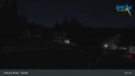 Archived image Webcam Zelezna Ruda - Base station Spicak 00:00