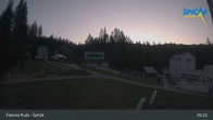 Archived image Webcam Zelezna Ruda - Base station Spicak 04:00
