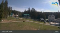 Archived image Webcam Zelezna Ruda - Base station Spicak 08:00
