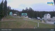 Archiv Foto Webcam Zelezna Ruda - Talstation Spicak 04:00
