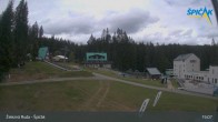 Archived image Webcam Zelezna Ruda - Base station Spicak 14:00