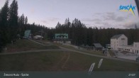 Archived image Webcam Zelezna Ruda - Base station Spicak 20:00