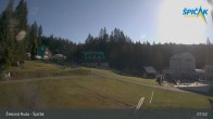 Archiv Foto Webcam Zelezna Ruda - Talstation Spicak 07:00