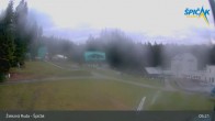 Archiv Foto Webcam Zelezna Ruda - Talstation Spicak 04:00