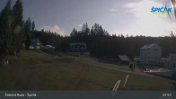 Archiv Foto Webcam Zelezna Ruda - Talstation Spicak 08:00