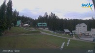 Archiv Foto Webcam Zelezna Ruda - Talstation Spicak 04:00