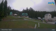 Archiv Foto Webcam Zelezna Ruda - Talstation Spicak 12:00
