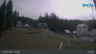 Archiv Foto Webcam Zelezna Ruda - Talstation Spicak 04:00