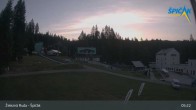 Archiv Foto Webcam Zelezna Ruda - Talstation Spicak 04:00