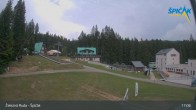 Archiv Foto Webcam Zelezna Ruda - Talstation Spicak 16:00