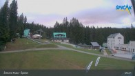 Archiv Foto Webcam Zelezna Ruda - Talstation Spicak 04:00