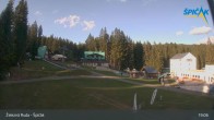 Archiv Foto Webcam Zelezna Ruda - Talstation Spicak 18:00